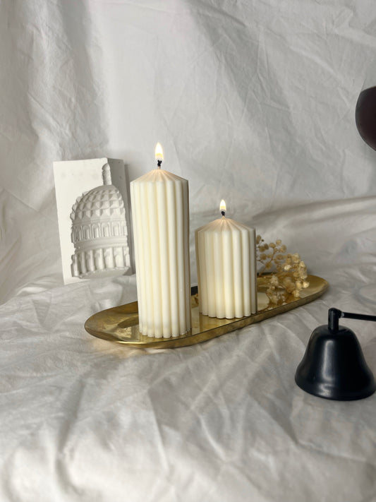 Duo de Bougies Colonnes Prestige